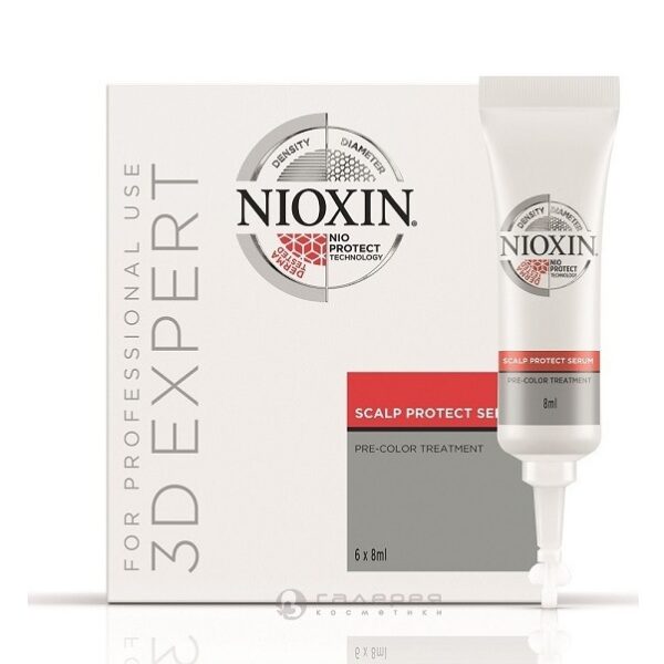 Nioxin 3d Expert care ορός προστασίας δέρματος  πριν την βαφή 6x8ml.