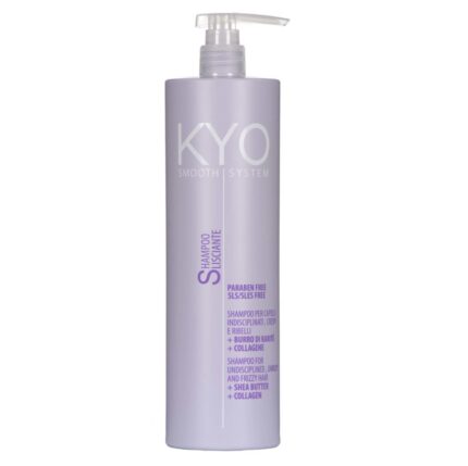 KYO Smooth System Σαμπουάν για απείθαρχα μαλλιά, 1000ml.